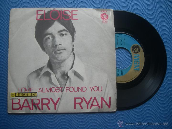 Discos de vinilo: BARRY RYAN ELOISE single spain 1968   PDELUXE - Foto 1