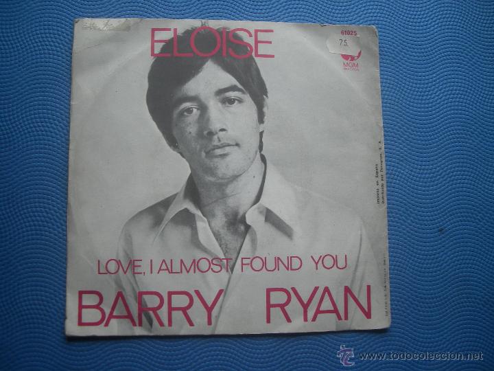 Discos de vinilo: BARRY RYAN ELOISE single spain 1968   PDELUXE - Foto 2