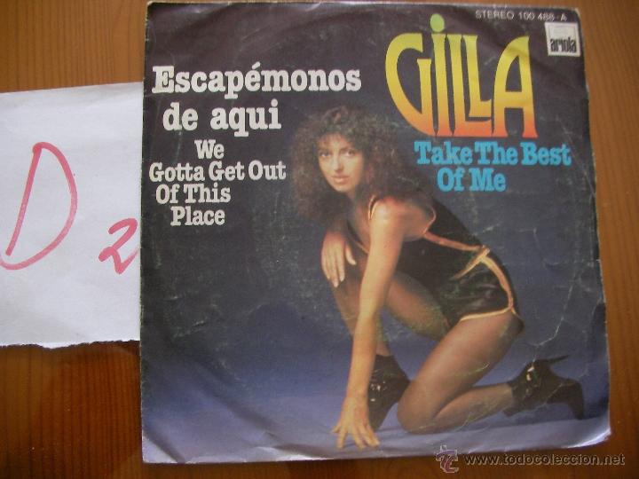 Discos de vinilo: ANTIGUO SINGLE - GILLA - ENVIO GRATIS A ESPA&Ntilde;A - Foto 1