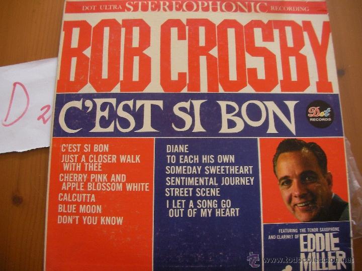Discos de vinilo: ANTIGUO LP - BOB CROSBY - ENVIO GRATIS A ESPA&Ntilde;A - Foto 1