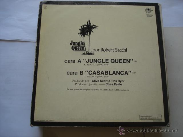 Discos de vinilo: Robert Sacchi ?&ndash; Jungle Queen - Foto 2