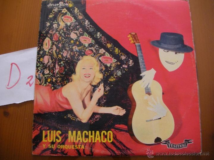 Discos de vinilo: ANTIGUO LP - LUIS MACHACO - ENVIO GRATIS A ESPA&Ntilde;A - Foto 1