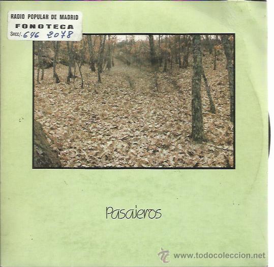 Discos de vinilo: PASAJEROS Sg FONOMUSIC 1985 gritare/ llueve en marte DARK WAVE