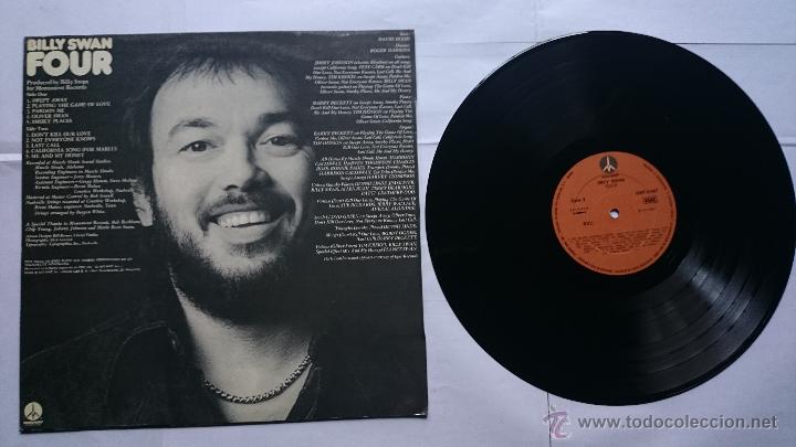 Discos de vinilo: BILLY SWAN - FOUR (1977) - Foto 2