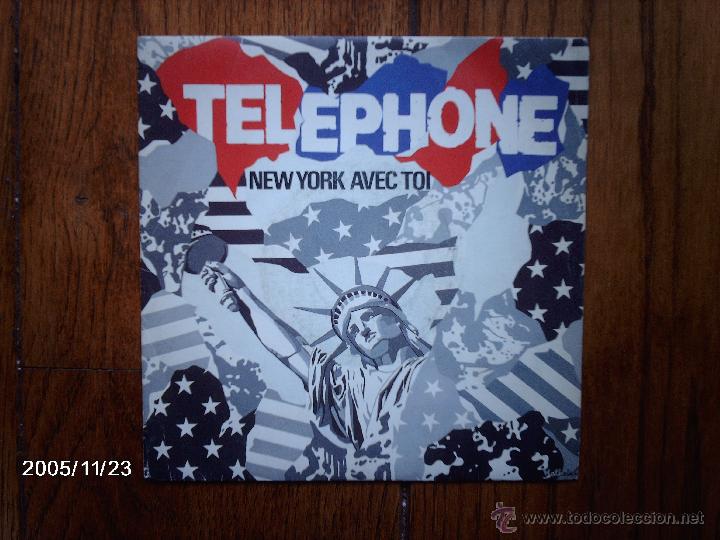 Discos de vinil: telephone  -  new york avec toi   +   in paris