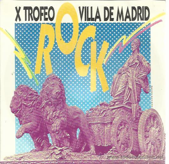 Disques de vinyle: LA RAF Sg TROFEO VILLA MADRID 2&ordm; POP 1988 fuera de onda/ velocidad