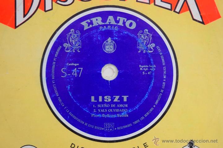 Discos de vinilo: DISCOFLEX DE FRANZ LISZT - Foto 2