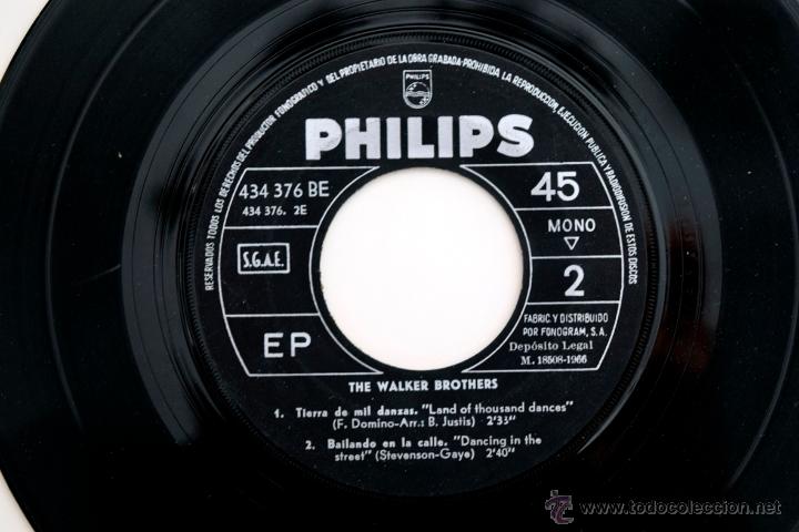 Discos de vinilo: THE WALKER BROTHERS. ANOTHER TEAR FALLS 1966 - Foto 3