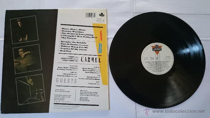 Discos de vinilo: CARMEL - THE DRUM IS EVERYTHING (1983) - Foto 2