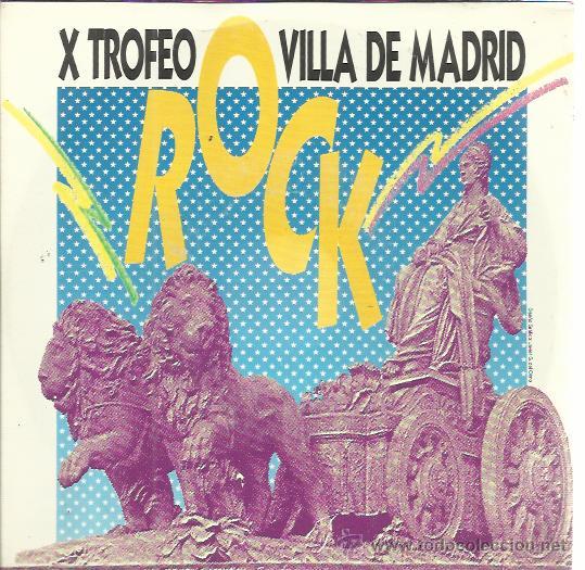 Discos de vinilo: ROCKOMOVIL Sg TROFEO VILLA MADRID 1988 de aquella manera/ para ellas