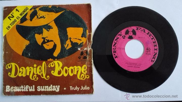 Discos de vinilo: DANIEL BOONE - BEAUTIFUL SUNDAY - Foto 1