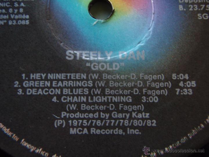 Discos de vinilo: Steely Dan &lrm;&ndash; Gold , Spain 1982 MCA Records* - Foto 3