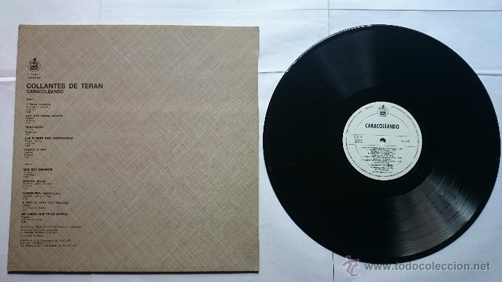 Discos de vinilo: COLLANTES DE TERAN - CARACOLEANDO (1978) - Foto 2
