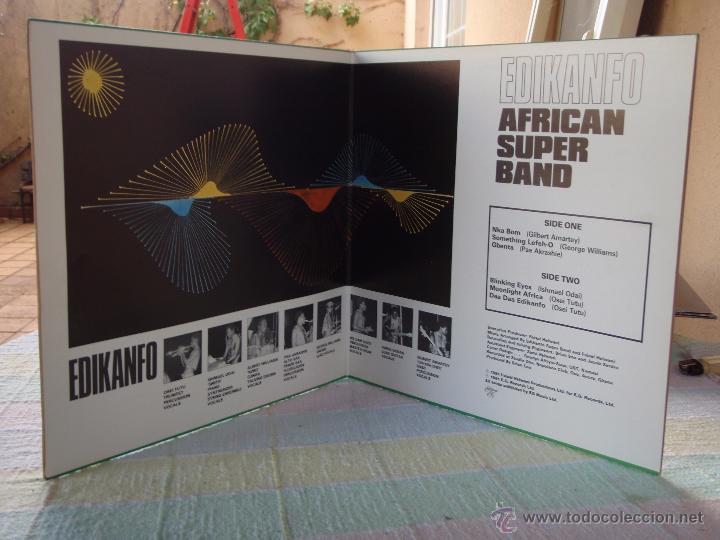 Discos de vinilo: Edikanfo &ndash; The Pace Setters SPAIN 1981 EDITIONS EG* - Foto 3