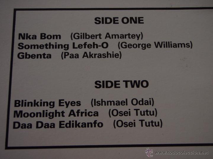 Discos de vinilo: Edikanfo &ndash; The Pace Setters SPAIN 1981 EDITIONS EG* - Foto 4