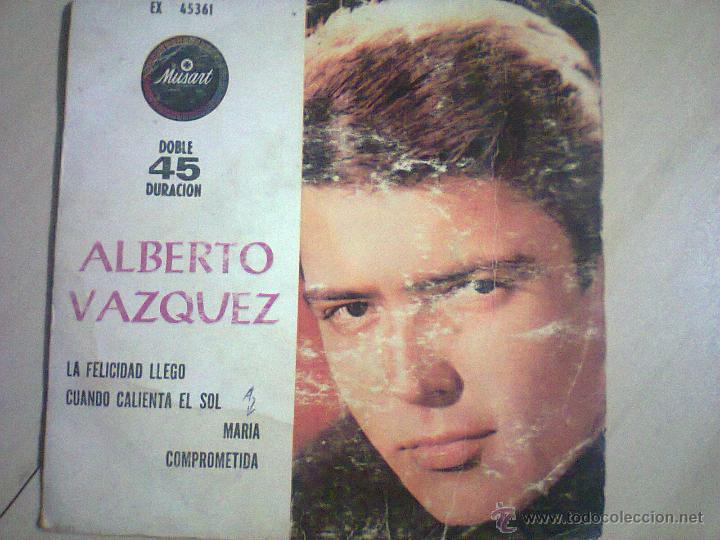 Discos de vinilo: ALBERTO VAZQUEZ - Foto 1