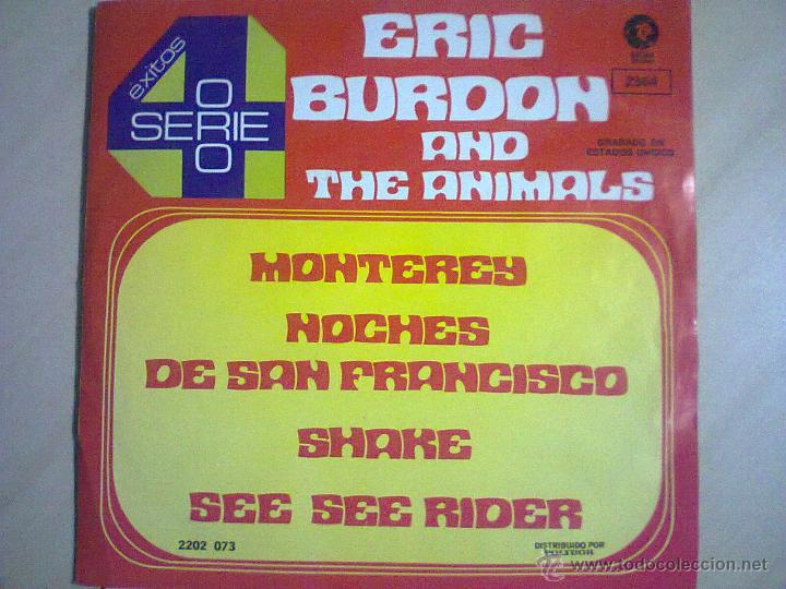 Discos de vinilo: ERIC BURDON AND THE ANIMALS - Foto 1