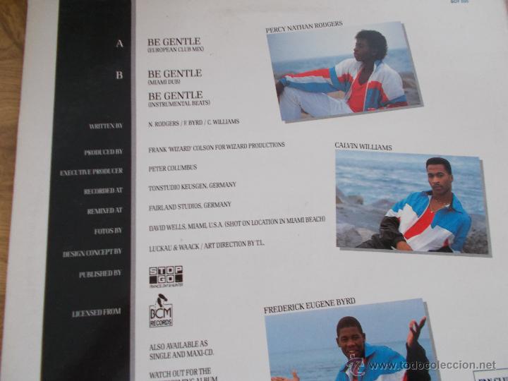 Discos de vinilo: B.V.S.M.P. BE GENTLE MAXI 12 - Foto 2
