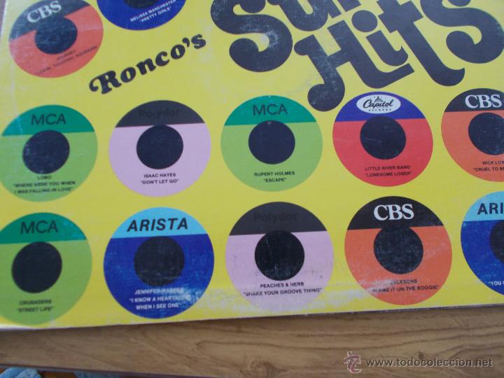Discos de vinilo: RONCO&acute;S SUPER HITS. - Foto 4
