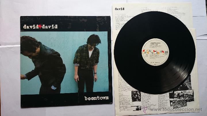 Discos de vinilo: DAVID + DAVID (DAVID & DAVID) - BOOMTOWN (1986) - Foto 1