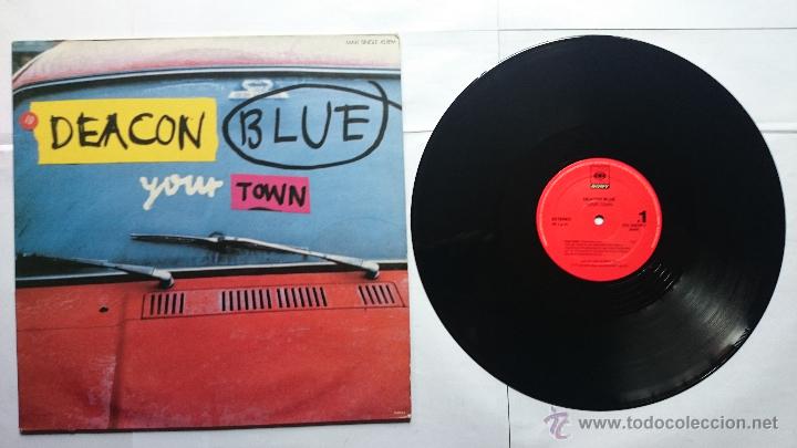 Discos de vinilo: DEACON BLUE - YOUR TOWN (2 VERSIONES) (MAXI PROMO 1992) - Foto 1