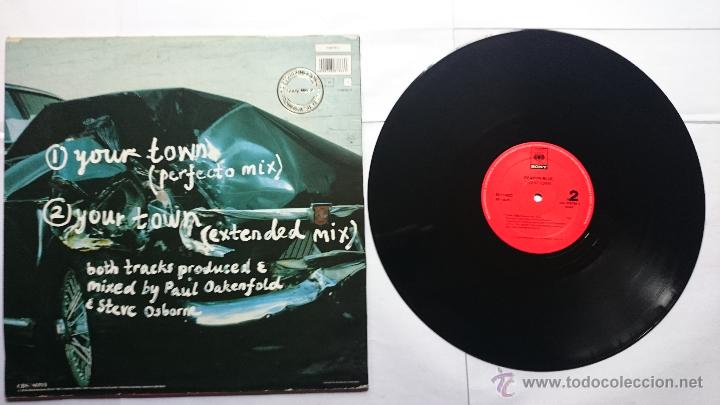 Discos de vinilo: DEACON BLUE - YOUR TOWN (2 VERSIONES) (MAXI PROMO 1992) - Foto 2