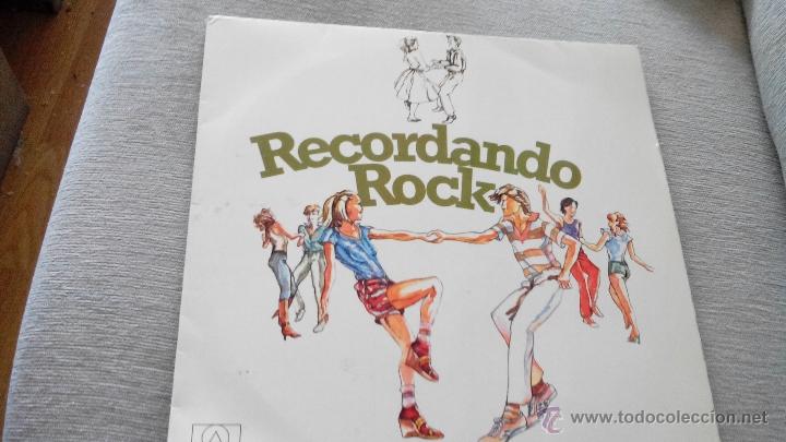 Discos de vinilo: RECORDANDO ROCK - LA ALEGRE BANDA - Foto 1