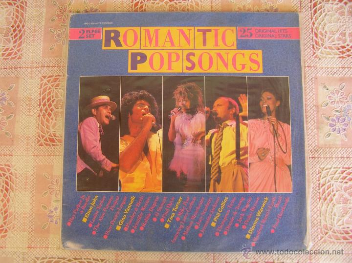 Disques de vinyle: ROMANTIC POPSONGS - 25 ORIGINAL HITS/ORIGINAL STARS - 1984