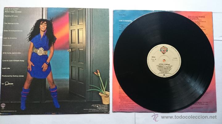 Discos de vinilo: DONNA SUMMER - LOVE IS IN CONTROL (1982) - Foto 2