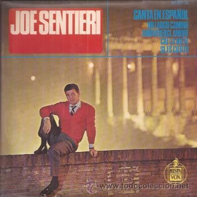 Discos de vinilo: SINGLE JOE SENTIERI CANTA EN ESPA&Ntilde;OL, DE 1965 - Foto 1