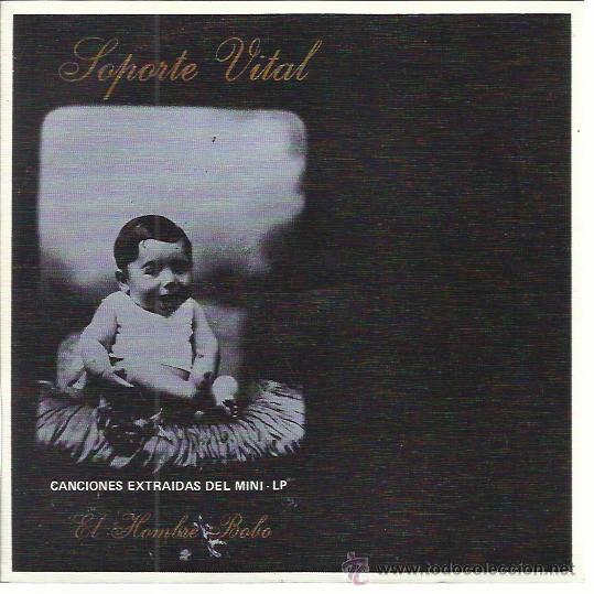 Discos de vinilo: SOPORTE VITAL Sg DISCOS MEDICINALES 1986 el hombre bobo/ un culturista robo a mi chica + HOJA PROMO