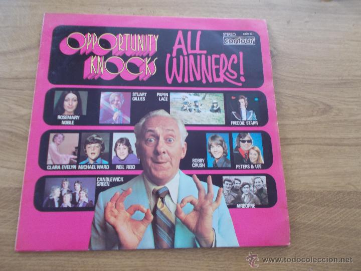 Disques de vinyle: OPPORTUNITY KNOCKS ALL WINNERS ALBUM, EDICION INGLESA