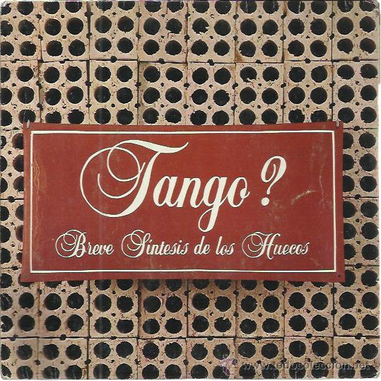Discos de vinilo: TANGO? Sg PDI 1985 breve sintesis de los huecos/ breve sintesis remix MOVIDA FUNK BARCELONA muy raro