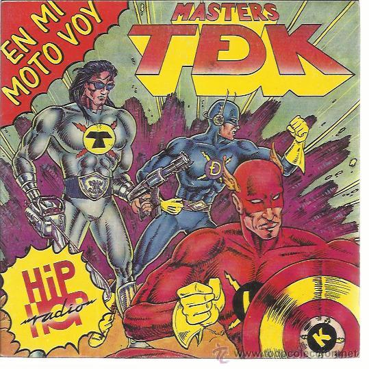 Discos de vinilo: MASTERS TDK Sg LA GENERAL 1990 en mi moto voy (vers lp)/ en mi moto voy (vers antigua) HIP HOP PUNK