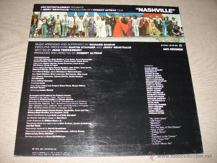 Discos de vinilo: Nashville - BSO - Foto 2