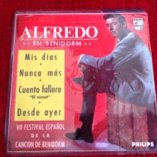 Discos de vinilo: ALFREDO EP MIS DIAS. Lote 50961212