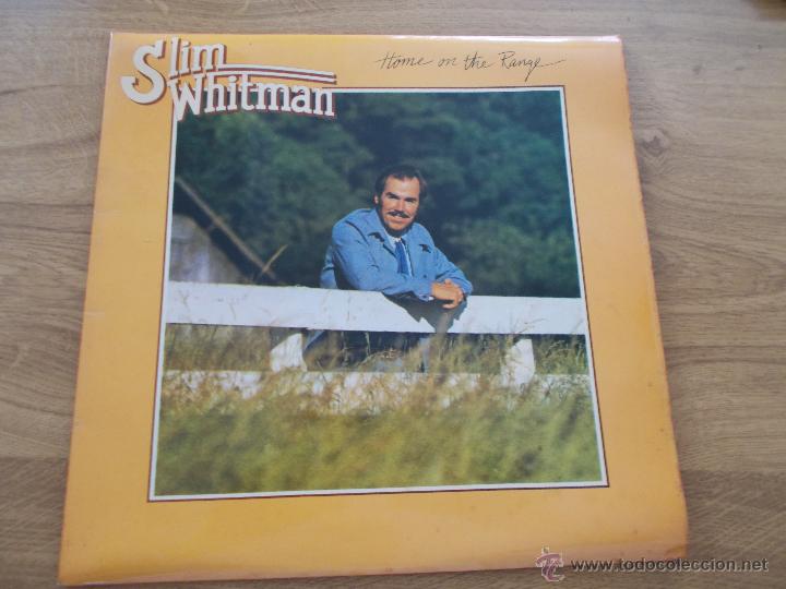 Discos de vinilo: SLIM WHITMAN. HOME ON THE RANGE - Foto 1