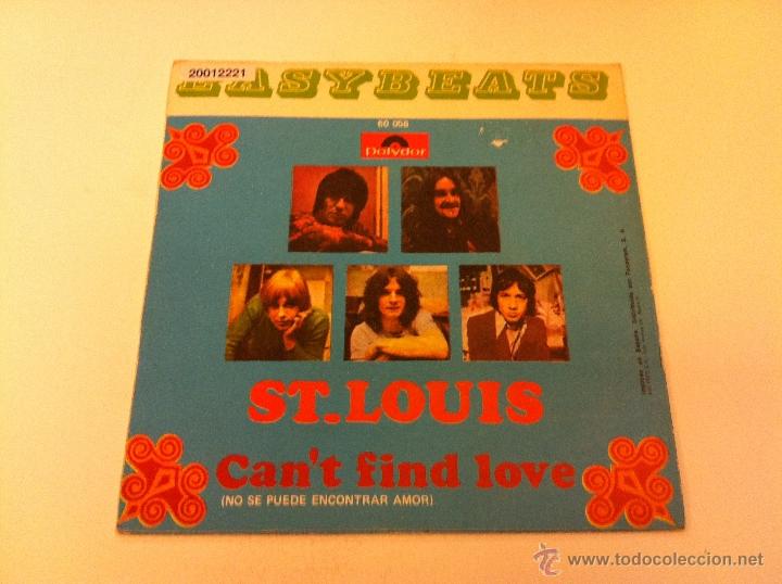 Discos de vinilo: Easybeats.St. Louis.SINGLE.ESPA&Ntilde;A 1969.POLYDOR. - Foto 2