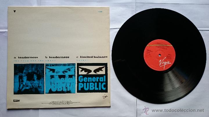 Discos de vinilo: GENERAL PUBLIC - TENDERNESS (2 VERSIONES) / LIMITED BALANCE (MAXI 1984) - Foto 2 - 50973737