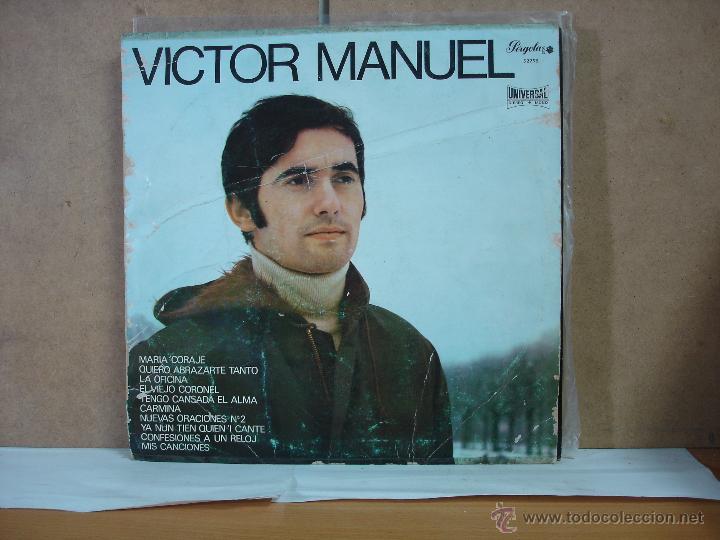 Discos de vinilo: Victor Manuel - Idem - Pergola-Universal 52795 - 1971 - Foto 1