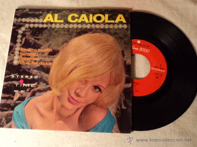 Discos de vinilo: DISCO SINGLE EP al caiola,besame mucho del 64 - Foto 1