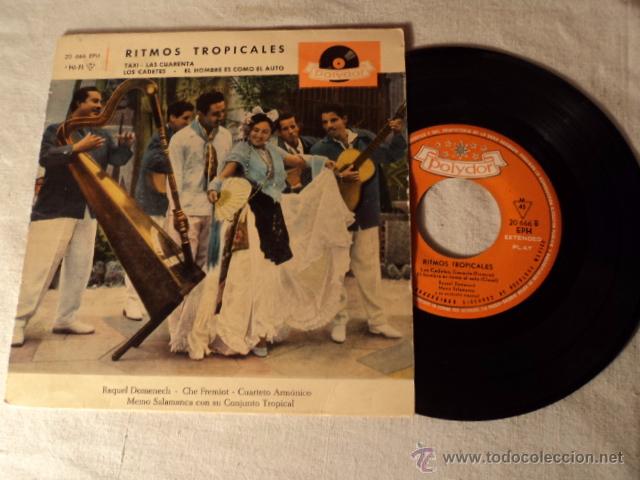 Discos de vinilo: DISCO SINGLE EP RITMOS TROPICALES - Foto 1