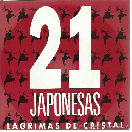 Discos de vinilo: 21 VEINTIUNA JAPONESAS Sg WEA 1993 lagrimas de cristal (por las 2 caras)