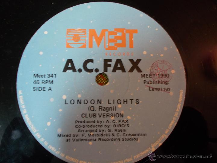 Discos de vinilo: LONDON LIGHTS MAXI 12 - Foto 2