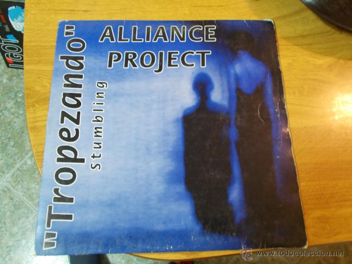 Discos de vinilo: ALLIANCE PROJECT. TROPEZANDO MAXI 12 - Foto 1