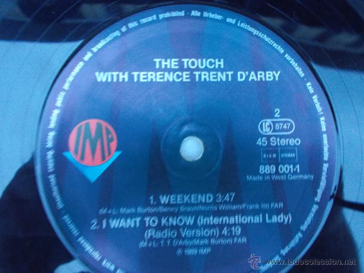 Discos de vinilo: THE TOUCH. MAXI 12 - Foto 2