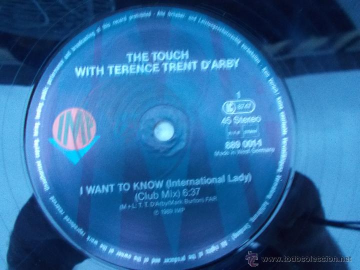 Discos de vinilo: THE TOUCH. MAXI 12 - Foto 3
