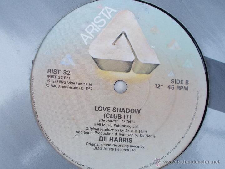 Discos de vinilo: DE HARRIS. LOVE SHADOW MAXI 12 - Foto 2