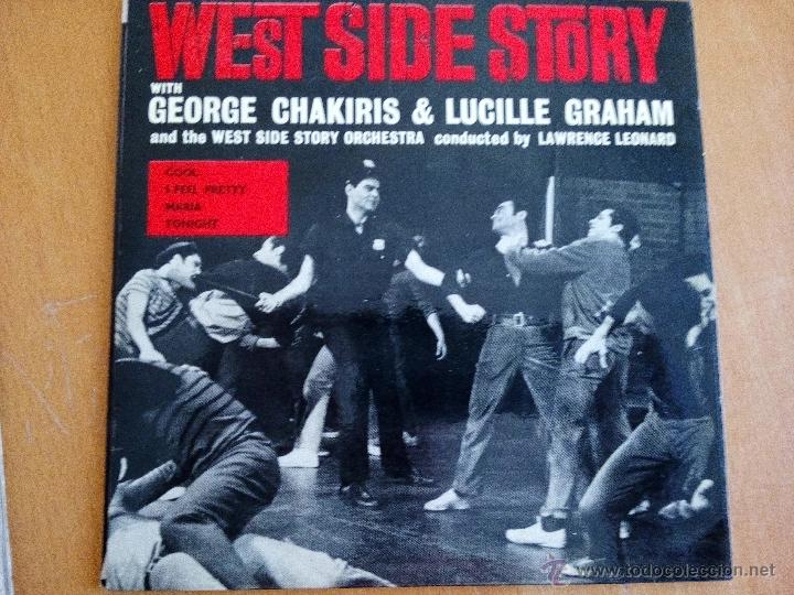 Discos de vinilo: WEST SIDE STORY EP U.K 1965 - Foto 1