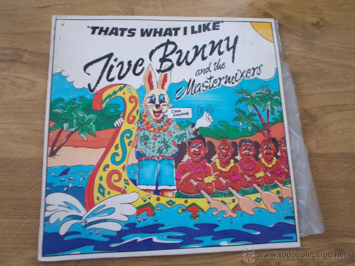 Discos de vinilo: JIVE BUNNY AND MASTERMIXERS. MAXI 12 - Foto 1